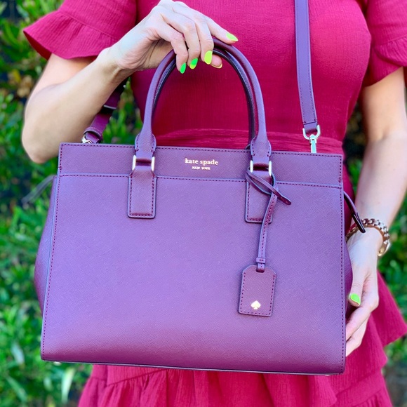 Kate Spade Cameron LG Satchel Crossbody Wallet Set - Picture 8 of 8